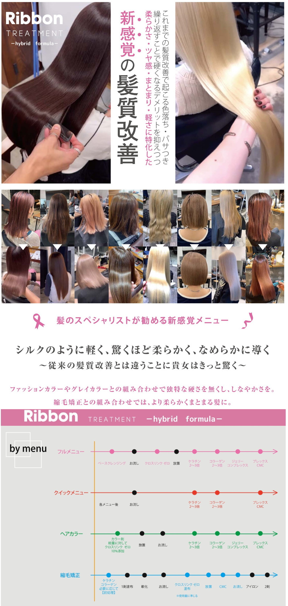 リボントリートメントシリーズ