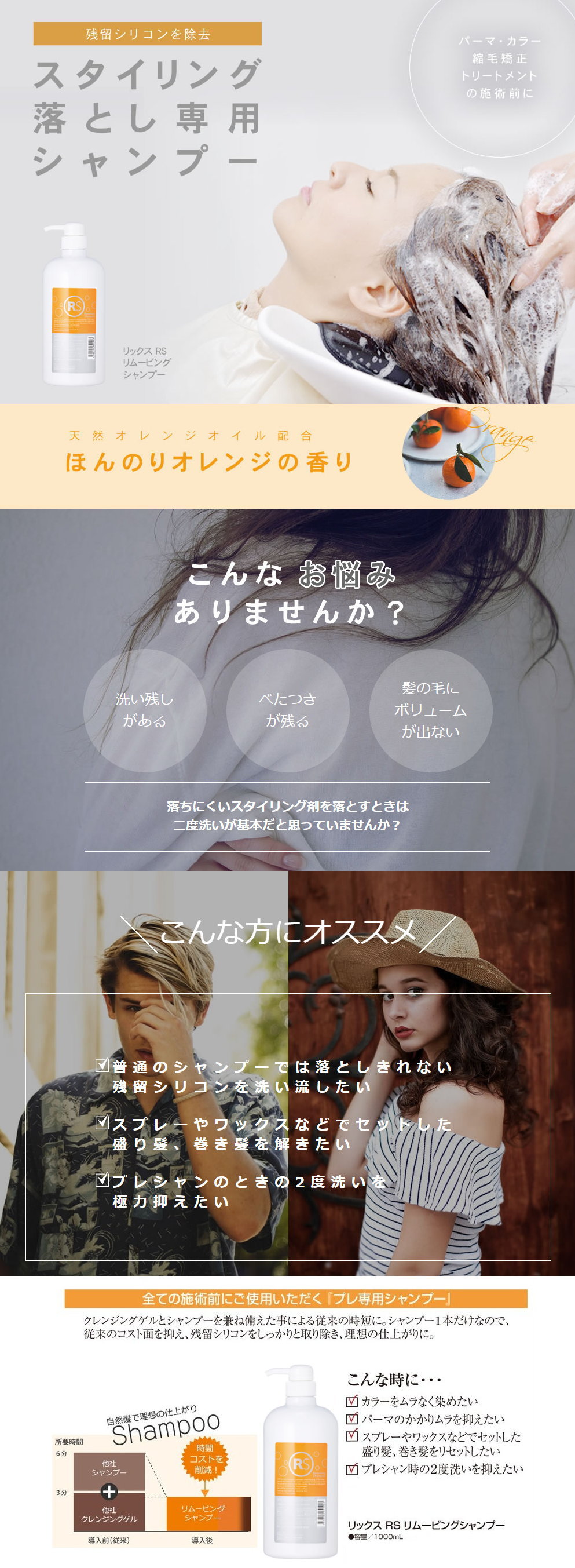 リックスRSリムービングシャンプー